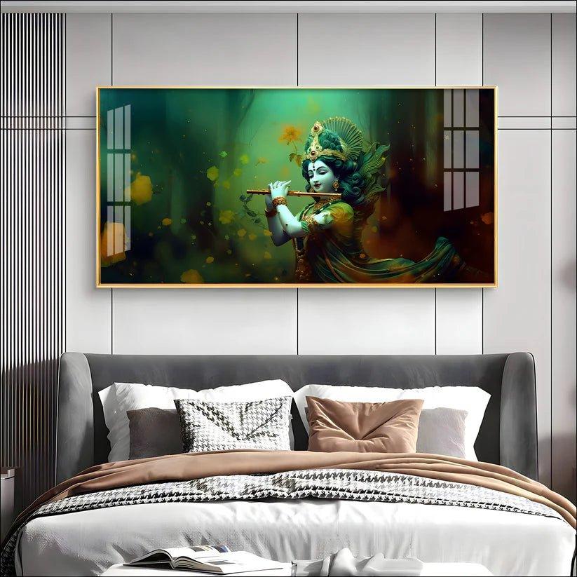 Murli Manohar Premium Acrylic Floating Wall Painting - Decor Smart