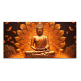 Premium Canvas Wall Painting of Meditating Lord Buddha - Decor Smart