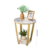 Premium Golden Tapered Coffee Table - Decor Smart