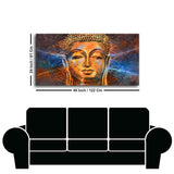 Premium Wall Painting of Peaceful Lord Buddha - Decor Smart