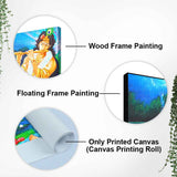 Radha Krishna Painting Canvas Big Wall Painting Wall Art - Decor Smart