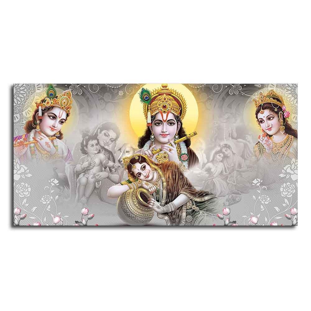 Radha Krishna Premium Wall Painting - Decor Smart