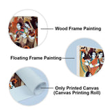 Radha Krishna with Bansuri Canvas Wall Art – Decor Smart