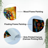 Colorful Love – Radha Rani & Krishna Wall Canvas