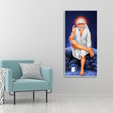 Sai Baba of Shirdi Premium Canvas Wall Painting - Decor Smart