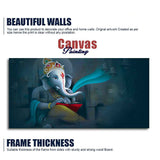 Shri Ganpati Ganesha Canvas Wall Painting - Decor Smart