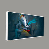 Shri Ganpati Ganesha Canvas Wall Painting - Decor Smart