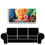 Spiritual Gautam Buddha Wall Painting - Decor Smart