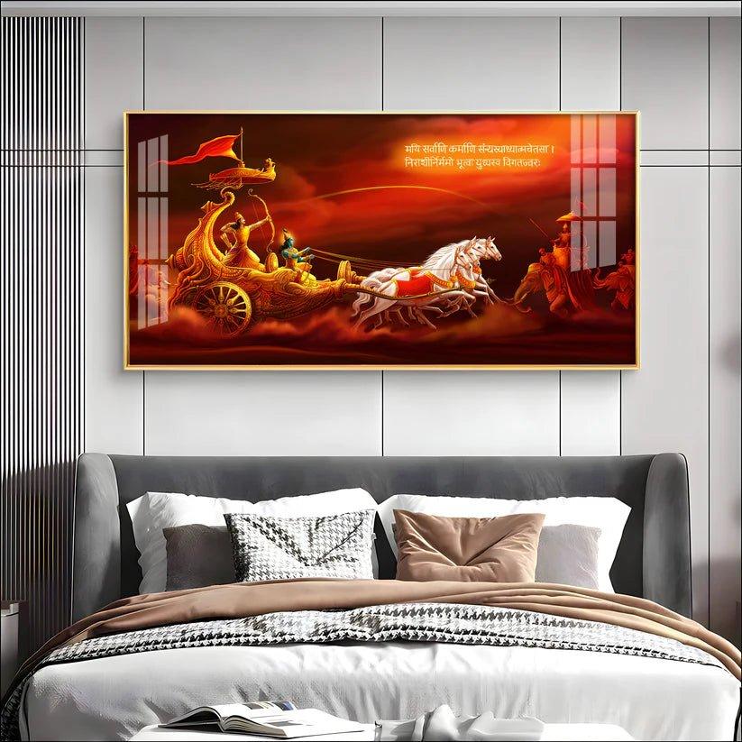 Spiritual Power Premium Acrylic Floating Wall Painting - Decor Smart