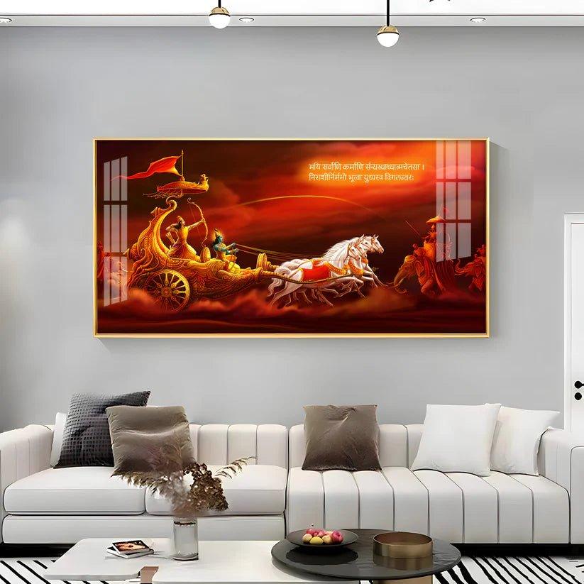Spiritual Power Premium Acrylic Floating Wall Painting - Decor Smart