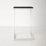 Square Black Marble Modern Designer Side Table - Decor Smart
