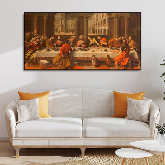 Supper of Christ in Church Chiesa Dei Santi Wall Painting - Decor Smart