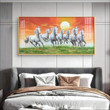 The Rising Sun Premium Acrylic Floating Wall Painting - Decor Smart