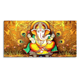 Vignaharta Ganesh Premium Canvas Wall Painting - Decor Smart