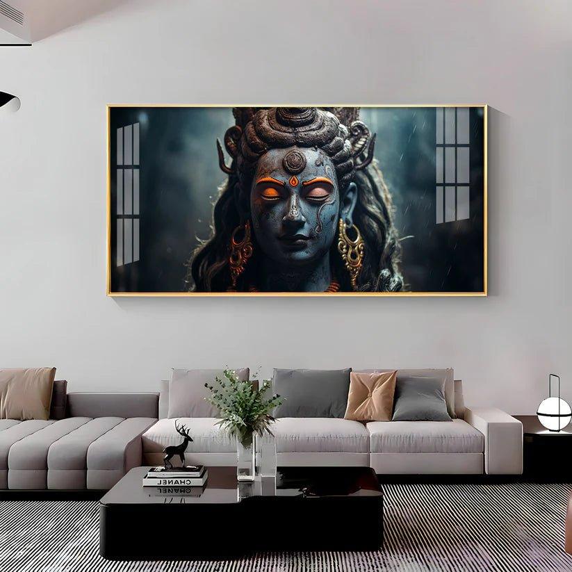 Viswanatha In Muse Premium Acrylic Floating Wall Painting - Decor Smart