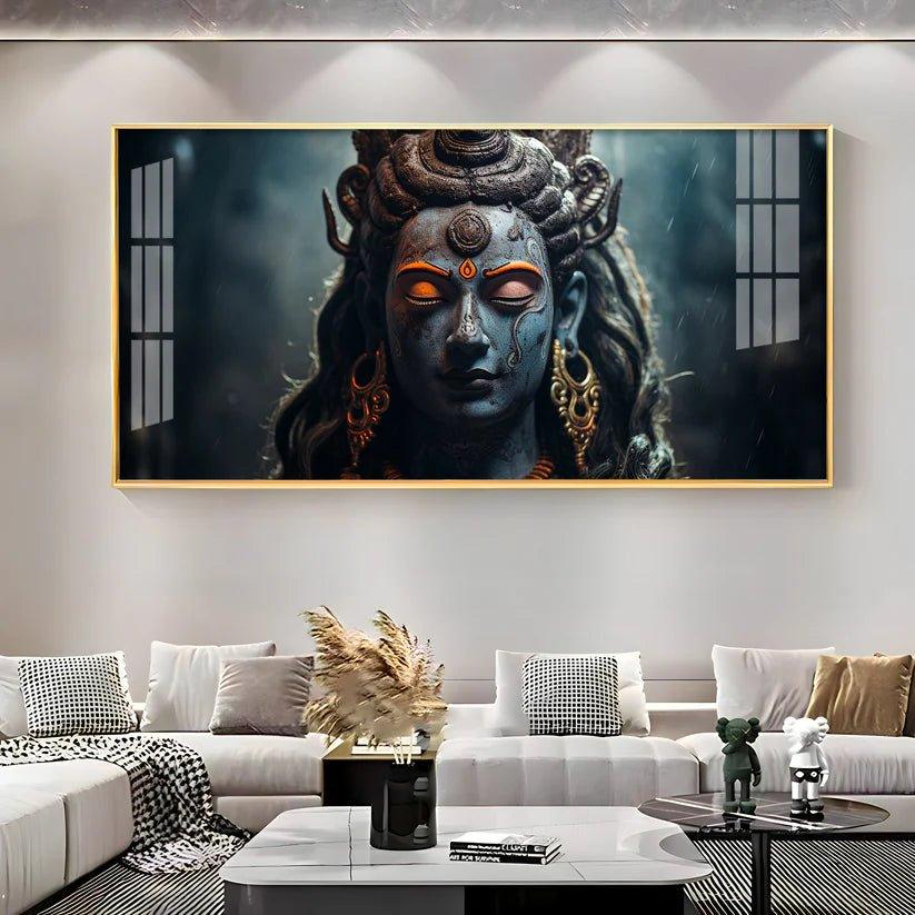 Viswanatha In Muse Premium Acrylic Floating Wall Painting - Decor Smart