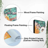 Wall Painting of Gautam Buddha Death - Decor Smart