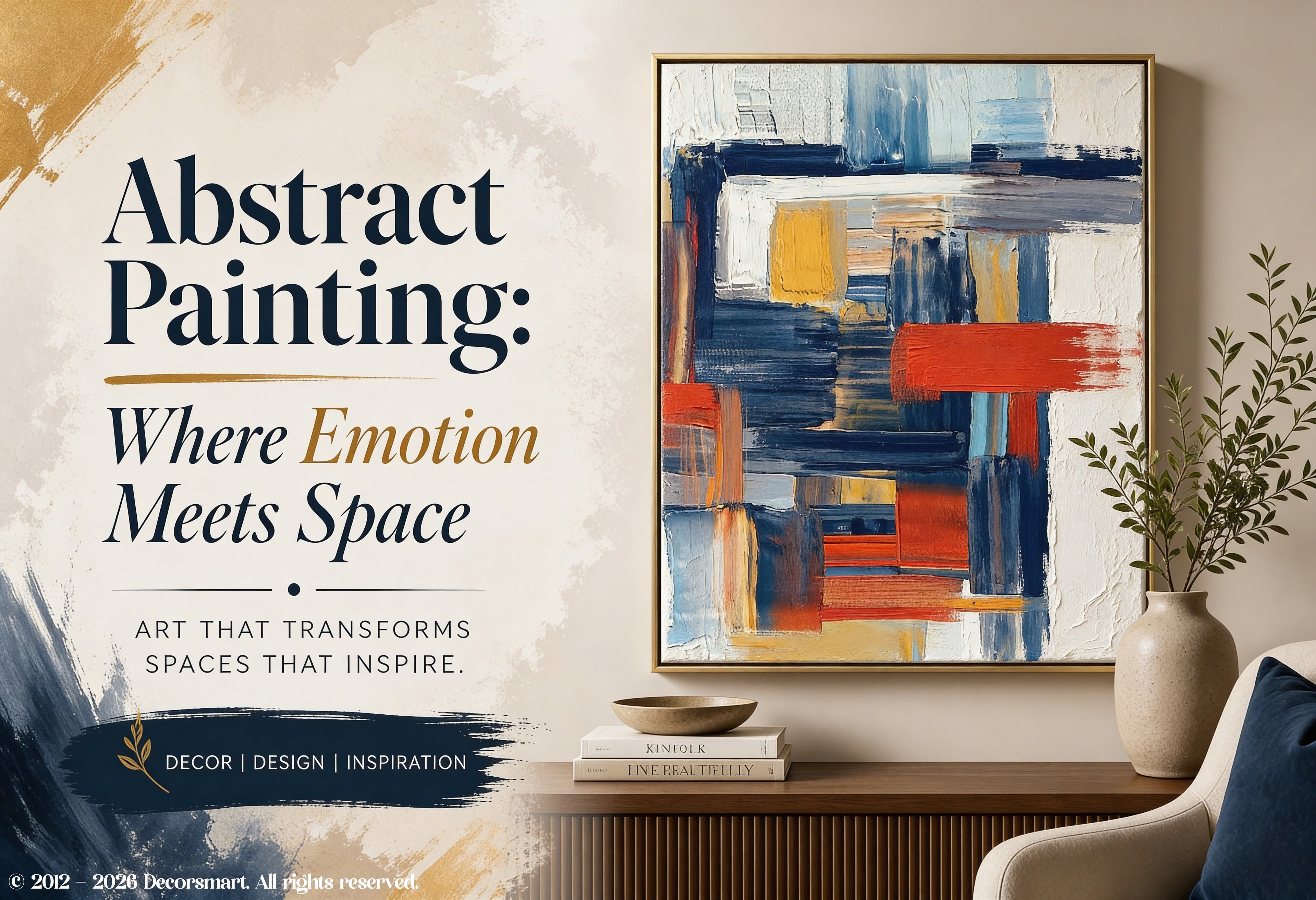 Abstract Painting: Where Emotion Meets Space