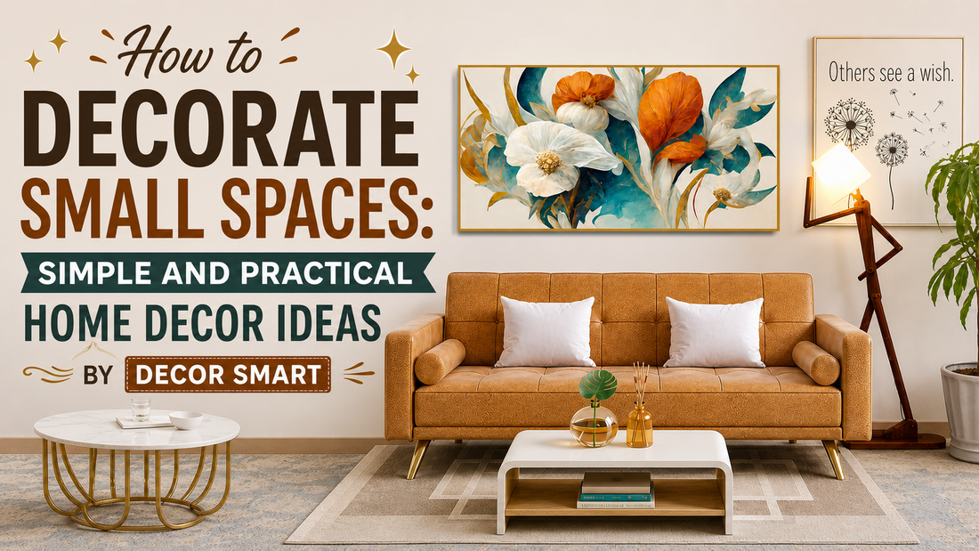 How to Decorate Small Spaces: Simple &amp; Practical Home Decor Ideas