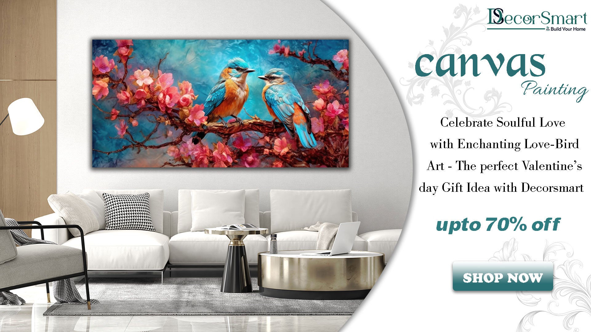 Celebrate Soulful Love with Enchanting Love-Bird Art — The Perfect Valentine’s Day Gift Idea with Decorsmart