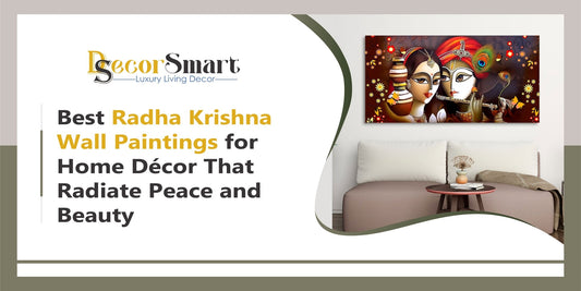 Best Radha Krishna Wall Paintings for Home Décor That Radiate Peace and Beauty - Decor Smart