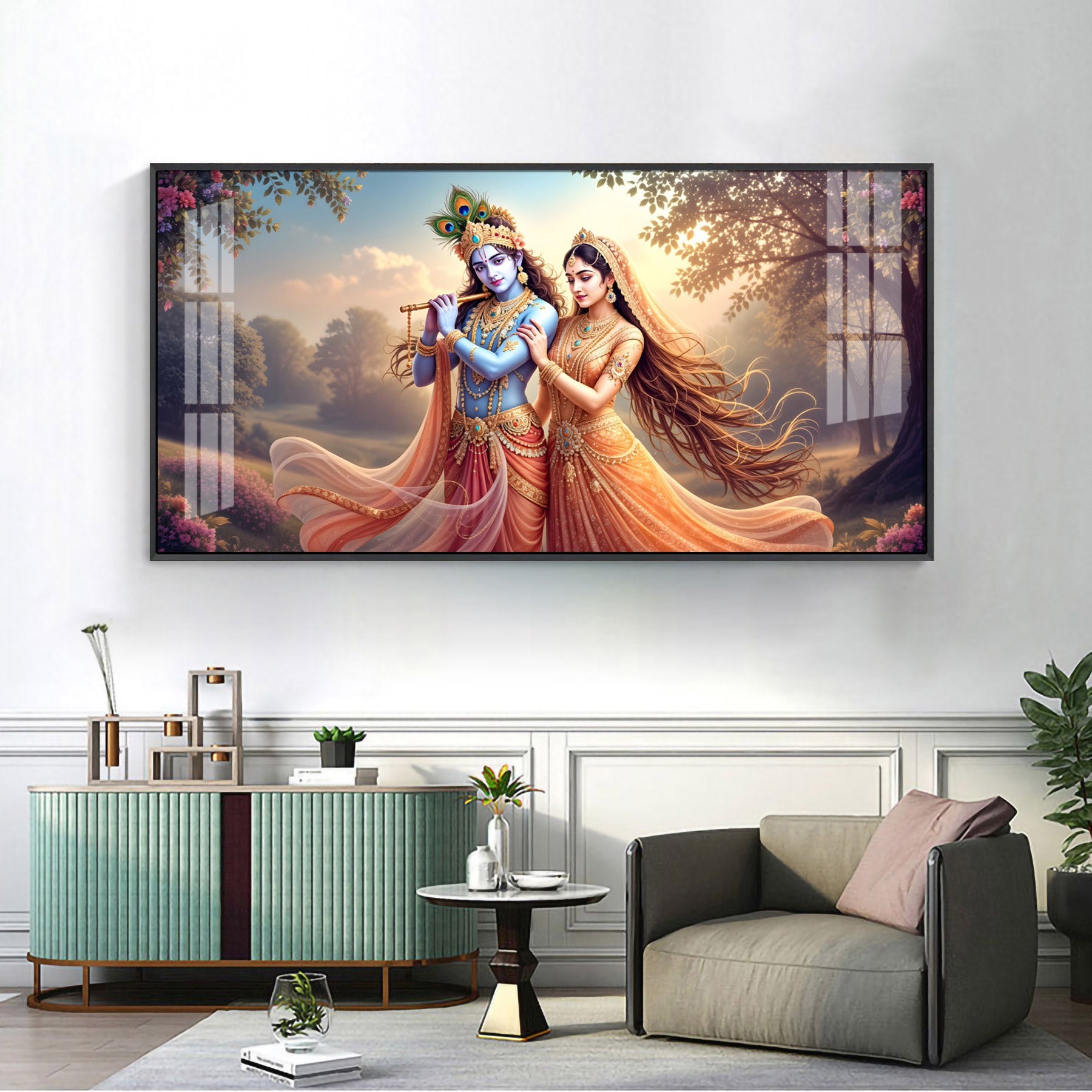 Radiant Devotion Premium Acrylic Horizontal Wall Art
