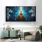 Luxe Zen Buddha Premium Acrylic Horizontal Wall Art