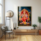 God Lalita Sahasranamadess Premium Acrylic Vertical Wall Art