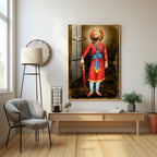Shri Guru Hargobind Sahib Ji Premium Acrylic Vertical Wall Art