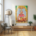 Sacred God And Goddess Premium Acrylic Vertical Wall Art