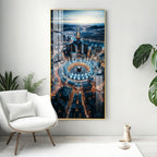 Skyline Canvas Premium Acrylic Vertical Wall Art