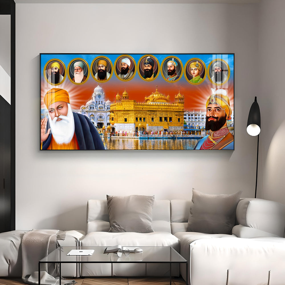 Sri Harmandir Sahib Premium Acrylic Horizontal Wall Art