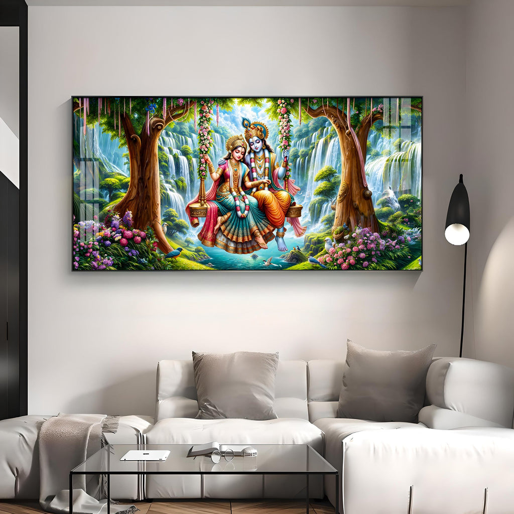 Ethereal Goddess Portraits Premium Acrylic Horizontal Wall Art