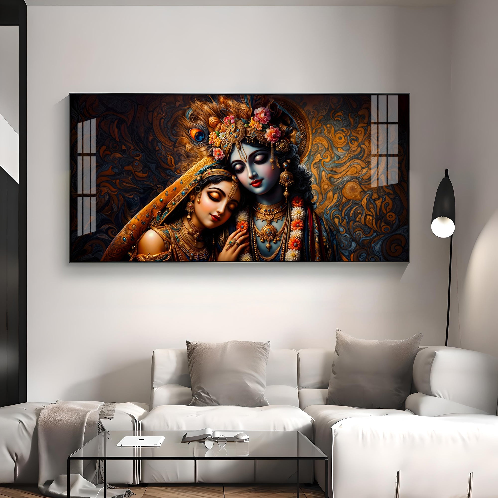Radiant Devotion Premium Acrylic Horizontal Wall Art