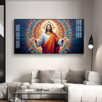 Tranquil Faith Of Jesus Premium Acrylic Horizontal Wall Art