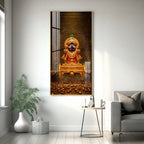 Majestic Jaggannath Premium Acrylic Vertical Wall Art