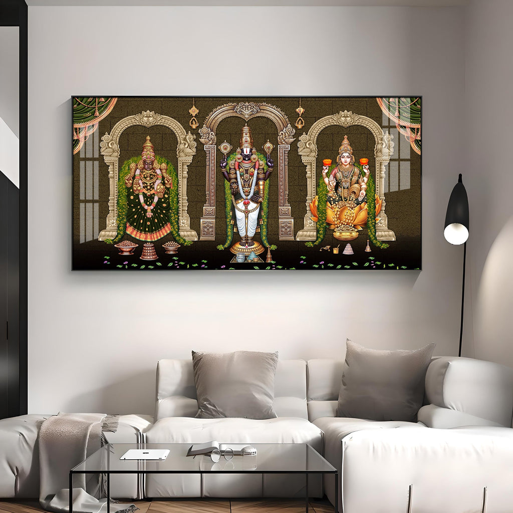 Ethereal Deities Premium Acrylic Horizontal Wall Art