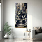 Shiv Sadhana Premium Acrylic Vertical Wall Art