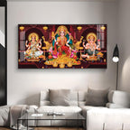 Maha Laxmi Deception Premium Acrylic Horizontal Wall Art