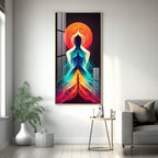 Inner Enlightenment Premium Acrylic Vertical Wall Art