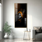Lord Krishna Premium Acrylic Vertical Wall Art