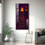 Pancha Namaskara Premium Acrylic Vertical Wall Art