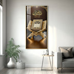 The Golden Book Premium Acrylic Vertical Wall Art