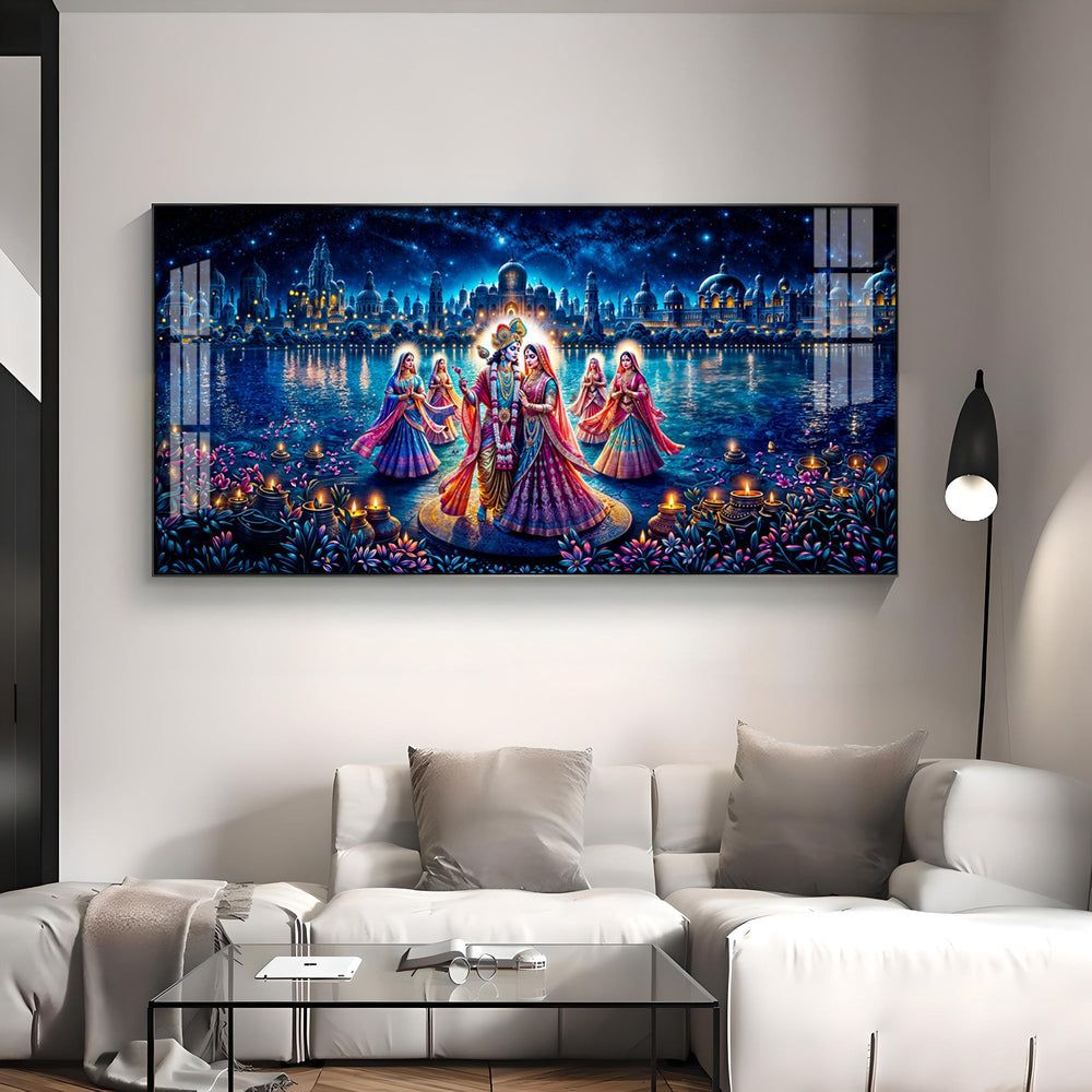 Nocturnal Elegance Premium Acrylic Horizontal Wall Art