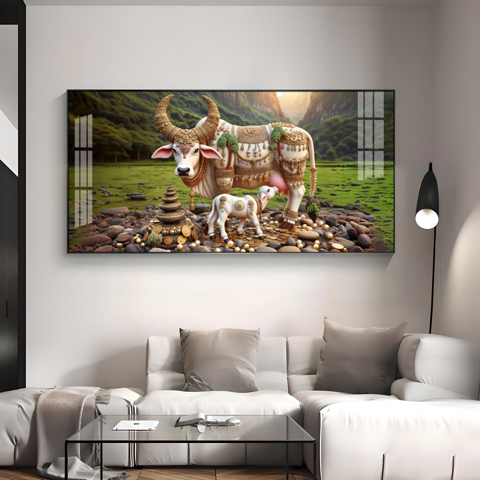 Prosperity Blessings Premium Acrylic Horizontal Wall Art