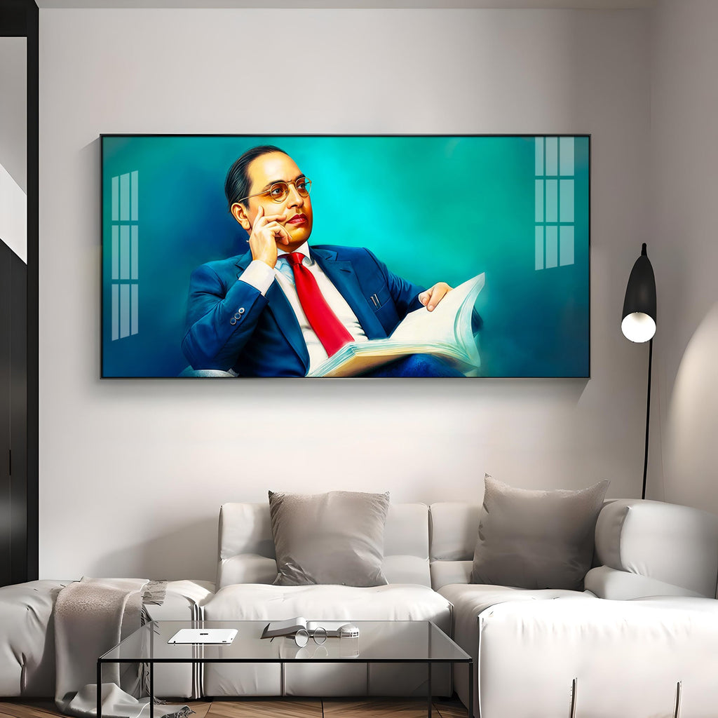 Bhimrao Ramji Ambedkar ji Premium Acrylic Horizontal Wall Art