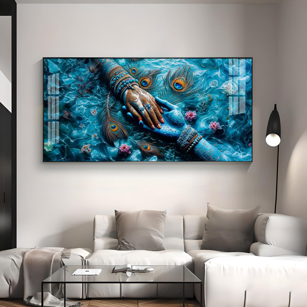 Radiant Hand Touch Premium Acrylic Horizontal Wall Art