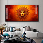 Sunlit Serenity Premium Acrylic Horizontal Wall Art