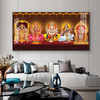 Tirupati Balaji Deception Premium Acrylic Horizontal Wall Art