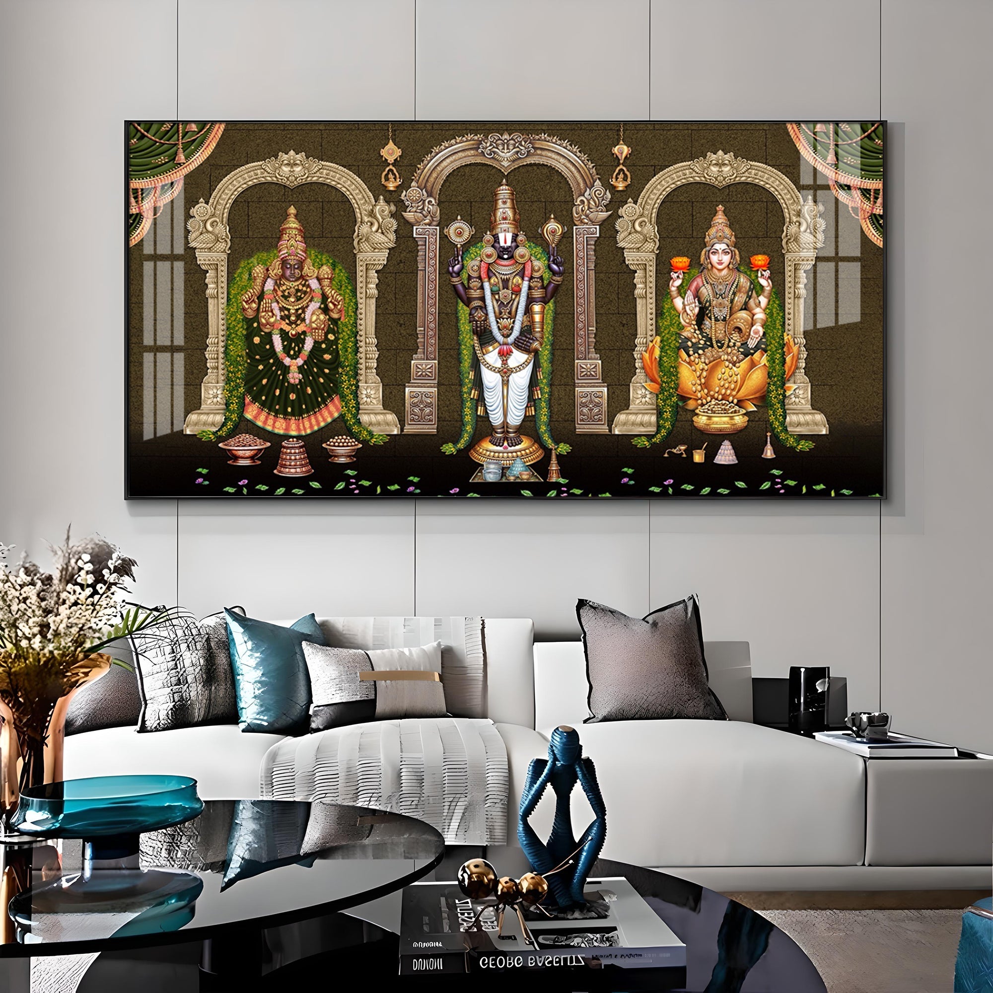 Ethereal Deities Premium Acrylic Horizontal Wall Art